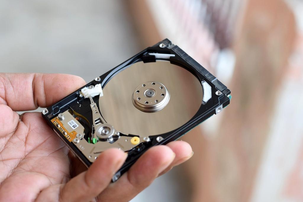 Illustration of data storage technology